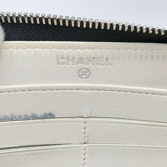 Chanel Zippy Wallet Black Lamb Skin - Picture 8 of 9